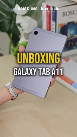 Ada yang baru lagi nih sob,  New! Galaxy Tab A11 cocok buat si kecil atau yang suka pakai Galaxy Tab tapi ukuran kecil nih. langsung cek keranjang kuning ya! #samsungbybumilindo #samsung #galaxytaba11 #unboxing #samsunggalaxy 
