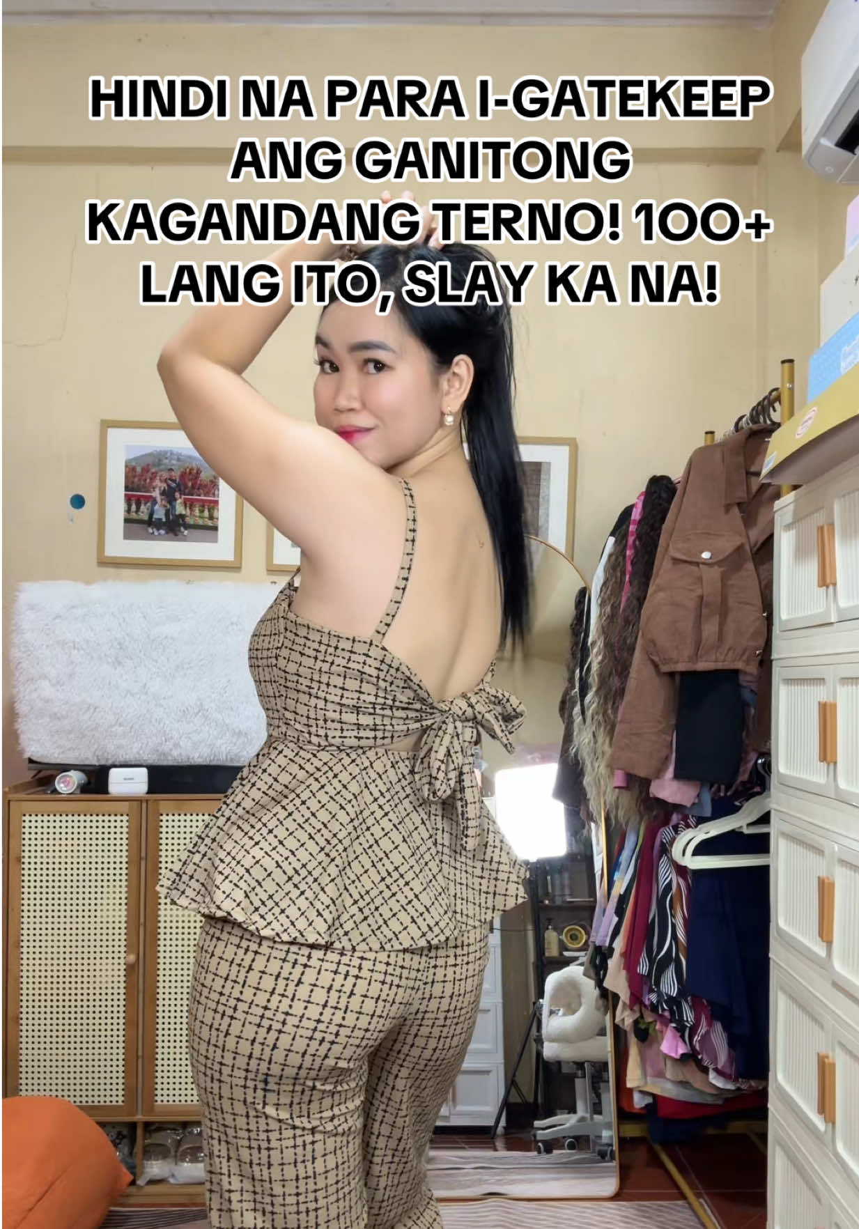 Sobrangg gandaa neto mga mare! Bagong style ng terno! #mommywendievlogs #terno #coords 