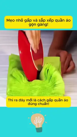 Tưởng mình biết gấp quần áo à? 😏 Xem xong video này mới biết bấy lâu nay toàn gấp sai cách!   #MẹoHayCuộcSống #SắpXếpNhàCửa #GấpQuầnÁoĐúngCách #mẹovặthayho 