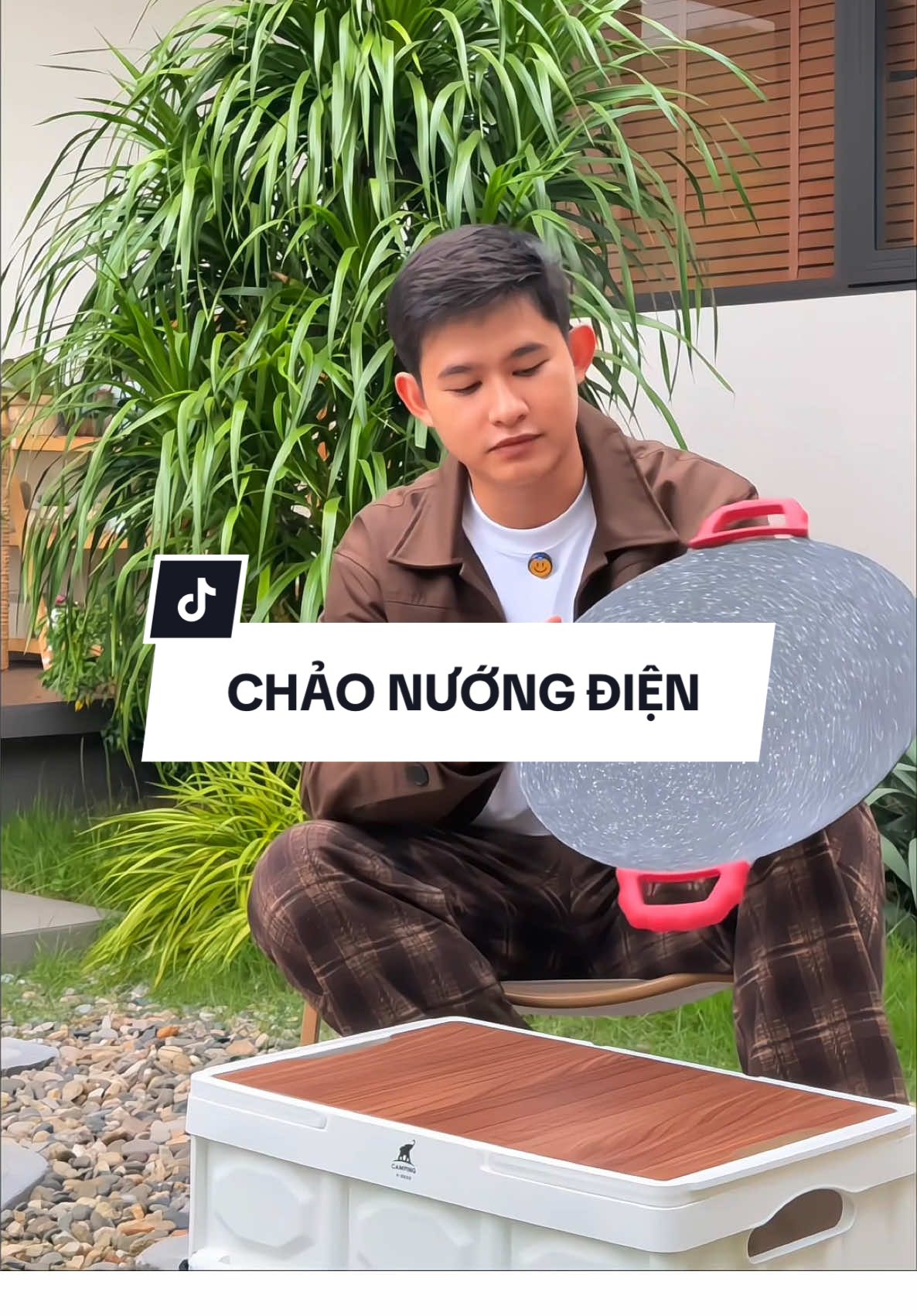 Chảo nướng điện đẹp tối giản #bacuabap #babapreview 