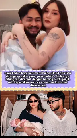 masih punya bayi 1 bulan, Onad dan istrinya beby malah ditangkap polisi gara2 narkoboy. astaga #DVALB3 
