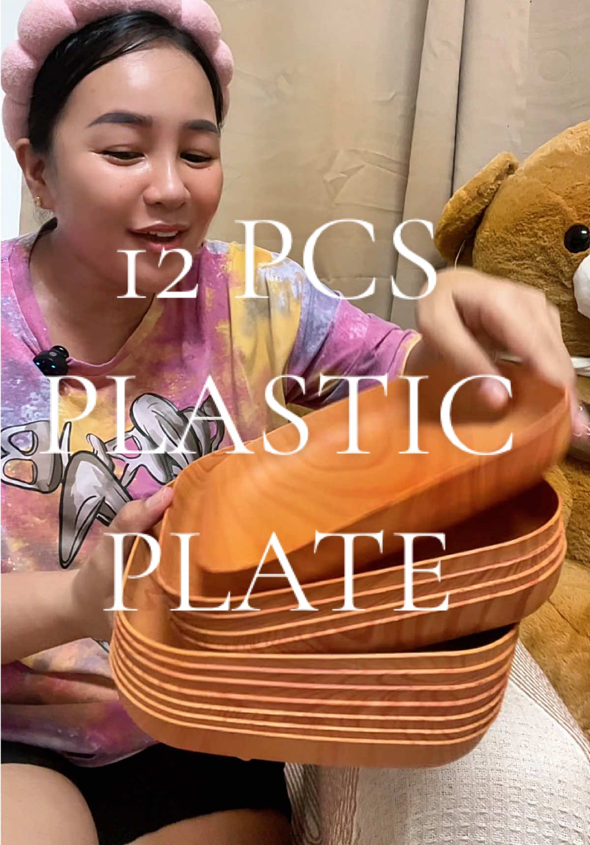 #12pcsplate #aestheticplate #woodplate 