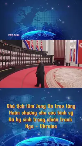 Triều Tiên phong tặng huân chương cho những binh sỹ hy sinh tại Nga #xuhuongtiktok #xuhuong #tiktok #thoisu #trieutien 