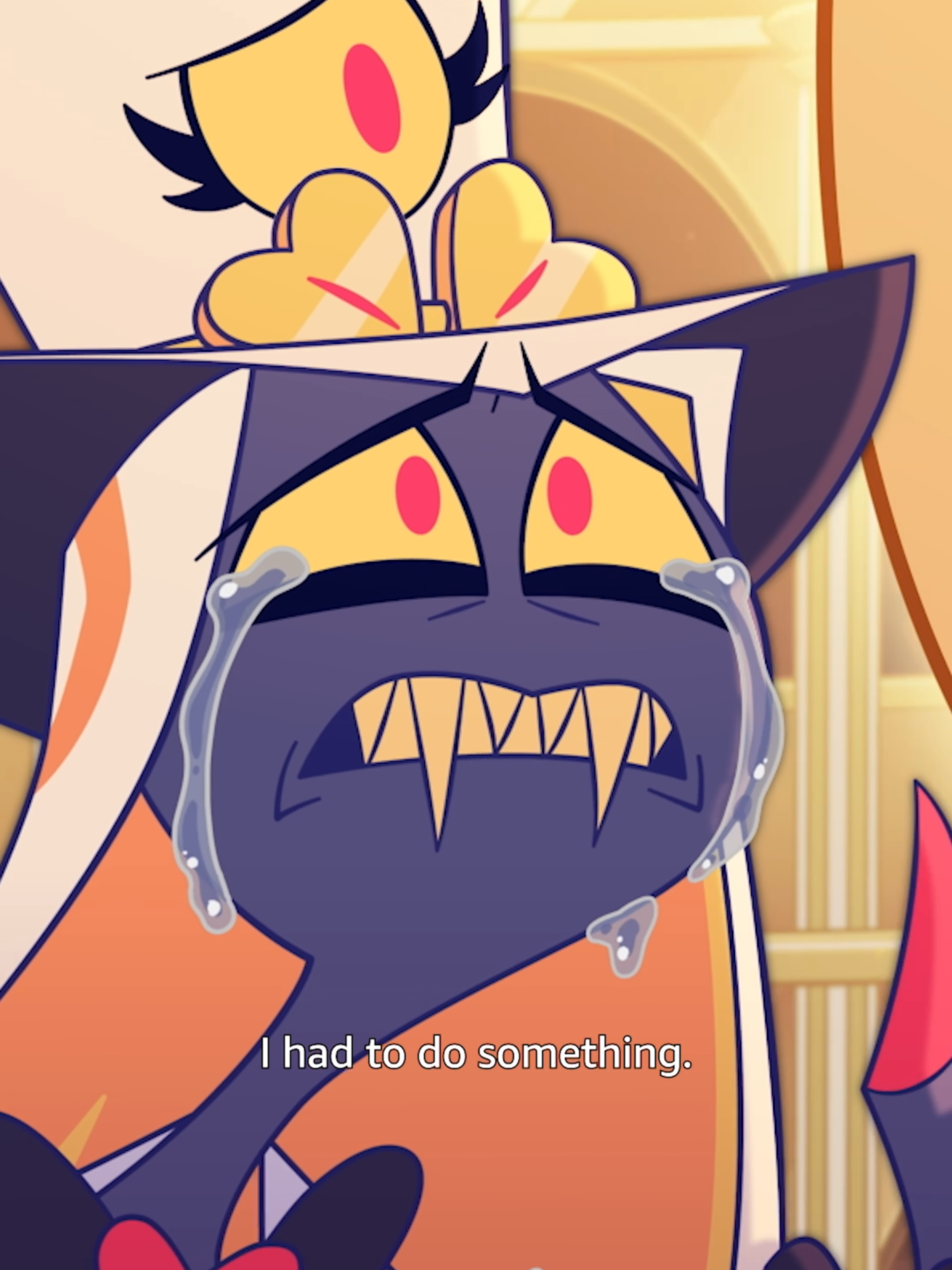 SIR PENTIOUS ORIGIN STORY REVEALED 🗣️ #hazbinhotel season 2 episodes 1 - 2 are out now on #primevideo 😈 #alexbrightman #sirpentious