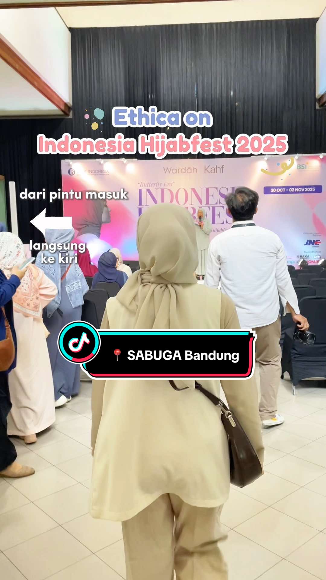Yuk Ethica Lovers, Kunjungi Booth: 45 & 45A Sayap Kiri Nikmati penawaran spesial dari Ethica: • Diskon hingga 40% • Flash Sale mulai dari 100K 📍 SABUGA, Bandung 🗓️ 30 Okt – 2 Nov 2025 #Sarimbit #hijabfest #Dress 