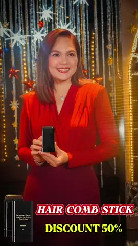 Isang suklay lang – goodbye uban agad! 😍 50% OFF, bili na!