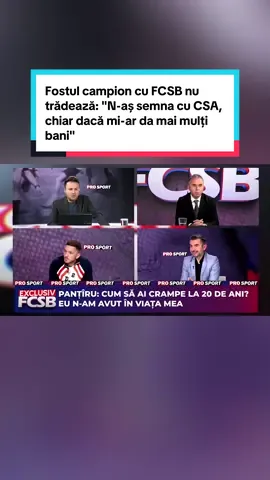 Fostul campion cu FCSB nu trădează: 