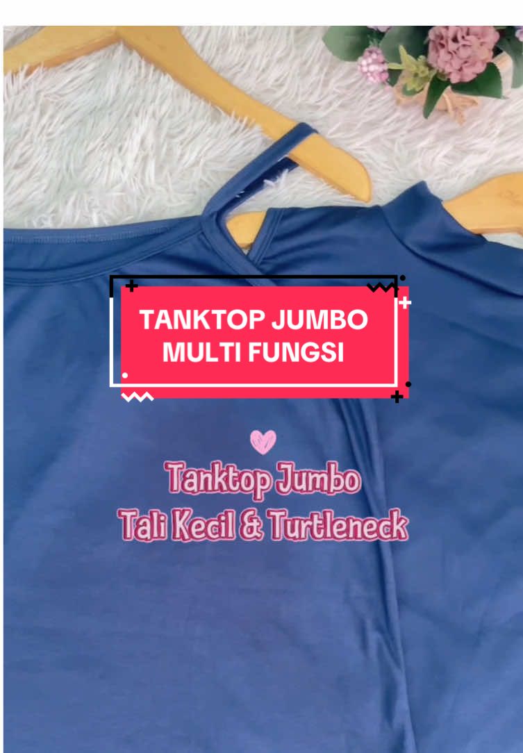 klo bisa stylish & comfy at the same time kenapa engga 🤭😍😘 #belilokal #fypage #myplussize #tanktopjumbo 