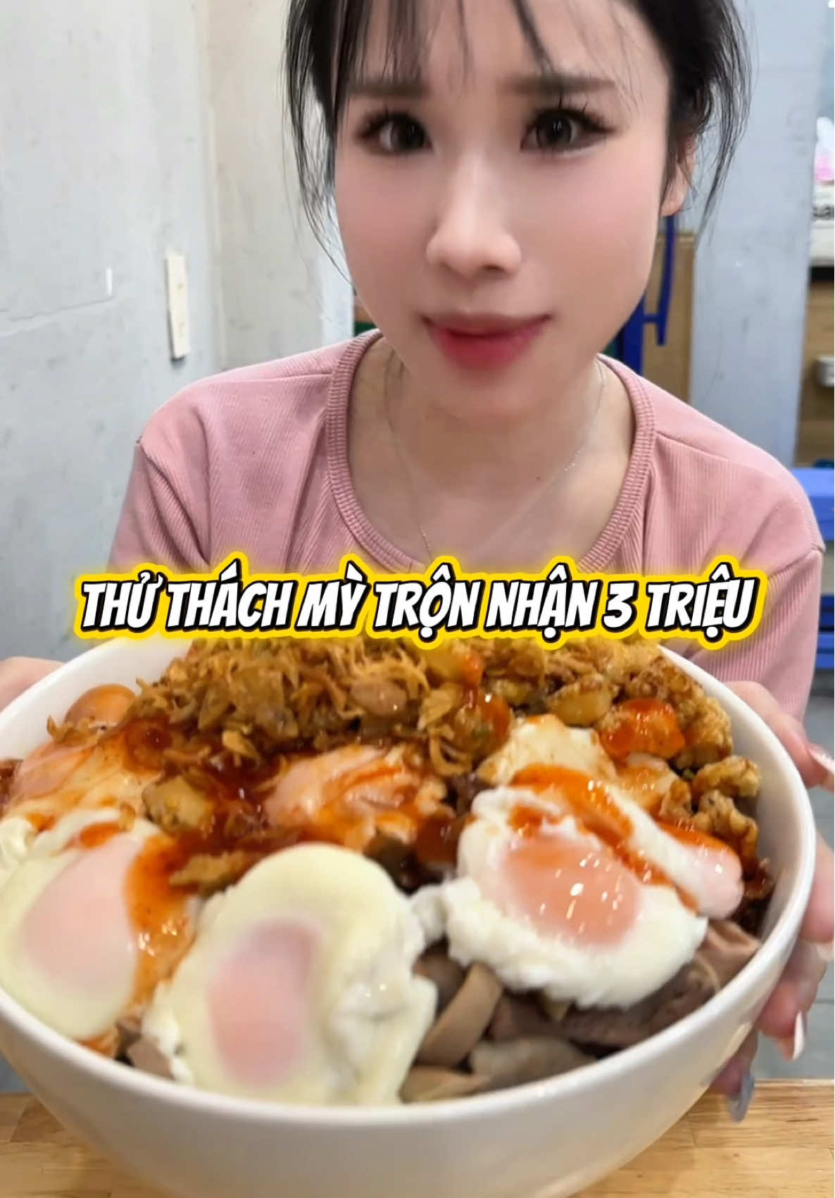 Lần đầu ăn thử thách tại Đà Nẵng luôn đó#mukbang #behien #viral 