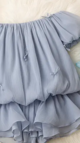 set áo bí #dethuong #xuhuong #thoitrang #macxinhmoingay #vayxinh 