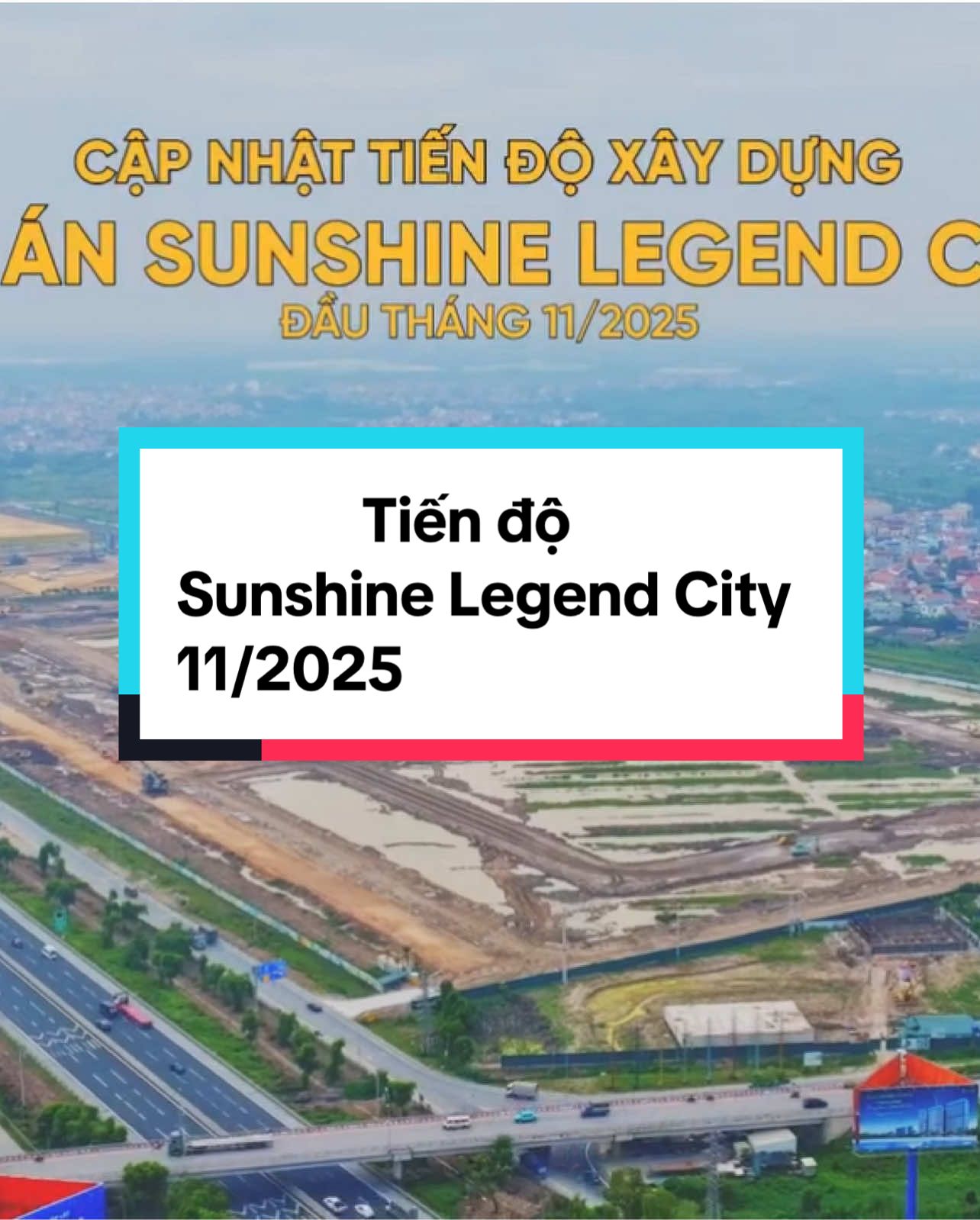 🔥🔥CĐT Sunshine đang hoả lực thi công thần tốc Dự án Legend City . Các phân khu , đường ranh giới , .. đang dần hình thành ✈️✈️ #ilovetiktok #sunshine #giare #chungcucaocap 