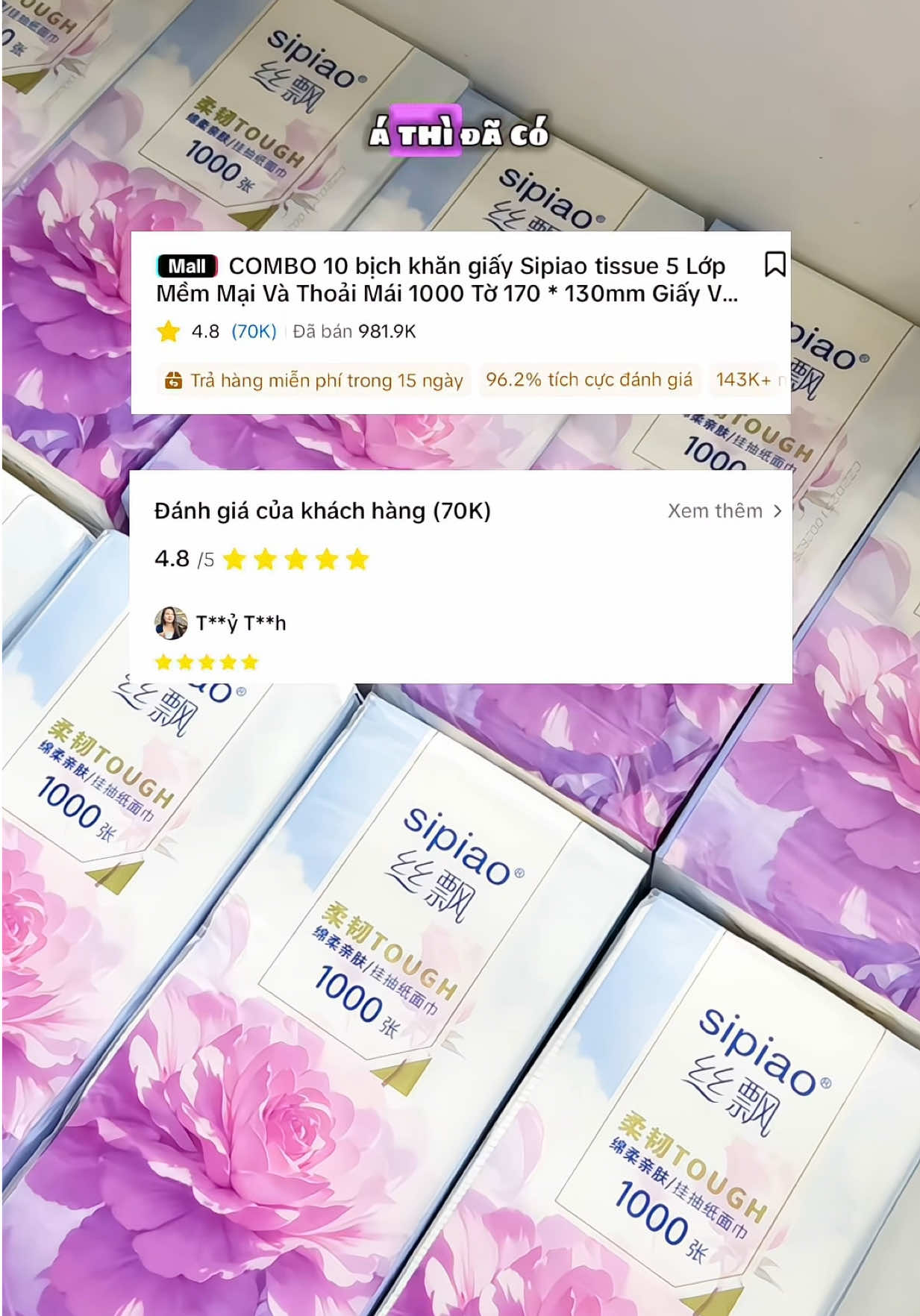 COMBO 10 bịch khăn giấy Sipiao #giayruttreotuong #giayrutsipiao #giaysipiao5lop #giayrutnoidiatrung #byntchuyengiadung 