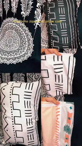 Hola boho designed zipperized pillowcase ✨ #bohopillowcase #hola #holapillowcase #zipperpillowcase #bohodesign #printed