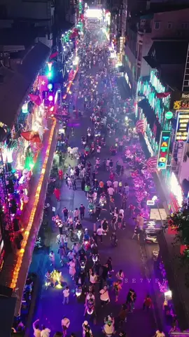 🎃 Bùi Viện trước giờ Halloween 🔥👻 #HalloweenVibes #BuiVien #SaigonByNight #Se7ven