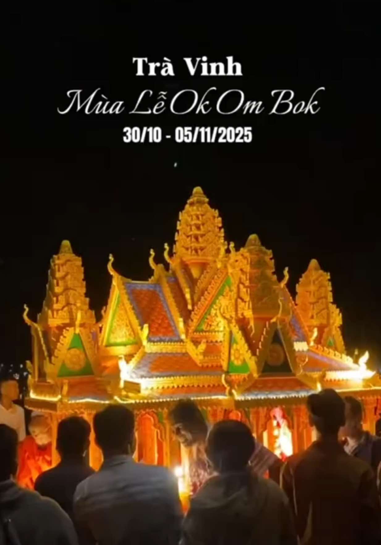 Lễ Hội Ok Om Bok Trà Vinh 🔥 #thegioiquanhxoi #okombok #travinh 