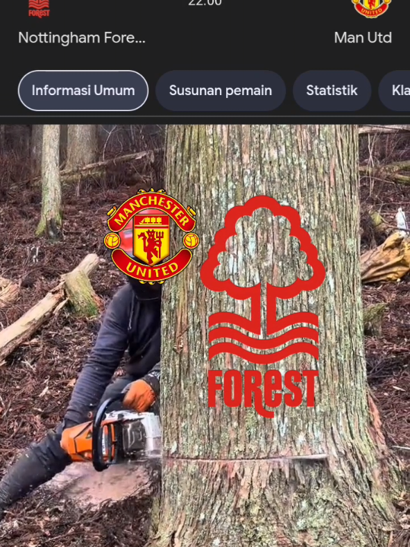 Keadaaan King emyu vs Forest sabtu nanti😂 #fyp #fouryoupage #footballcreator #manchesterunited #nottinghamforest  @433 @priemer_league 