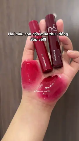 Hai màu son đỏ cho dịp cuối năm #gialoi #gialoicosmetic #romand #romandjuicy #sondo 