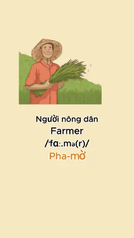 Từ vựng về nông thôn #tiếnganhmỗingày #tuvungtienganh #enghlish 