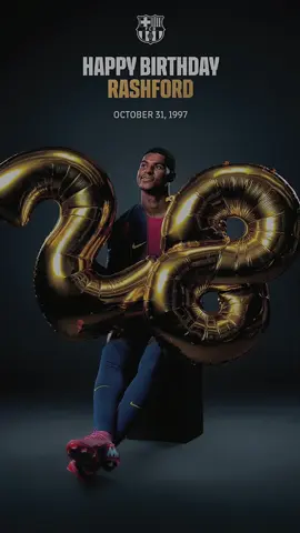 joyeux anniversaire #rashford🎉 #fcbarcelona #soccertiktok  #barcelona #lecatalan👑