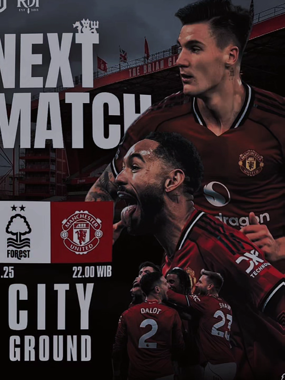 NEXT MATCH‼️ 🏆 ENGLISH PREMIER LEAGUE (10/38) ⚽ Nottingham Forest vs Manchester United 📆 Sabtu, 1 November 2025 🏟 City Ground, Nottingham ⏰ Kick-off 22:00 WIB 📺 Live on Vidio & Streaming Forest vs United : Setan Merah Bidik Empat Kemenangan Beruntun Manchester United tengah berada dalam tren positif jelang lawatan ke markas Nottingham Forest dalam lanjutan Liga Inggris 2025/26. Skuad asuhan Ruben Amorim mencatat tiga kemenangan beruntun dan perlahan mulai menunjukkan identitas permainan yang solid serta efektif. Momentum ini membuka peluang besar bagi Setan Merah untuk meraih kemenangan keempat secara beruntun di kompetisi Premier League musim ini. Berbanding terbalik dengan MU, performa Nottingham Forest tengah menurun tajam. Dalam empat pertandingan terakhir, tim asuhan Nuno Espírito Santo selalu menelan kekalahan. Dengan modal tiga kemenangan beruntun dan kondisi lawan yang sedang terpuruk, Manchester United dijagokan untuk meraih hasil positif di The City Ground. Selain memperpanjang tren kemenangan, hasil ini juga bisa menjadi ajang pembalasan atas kekalahan dari Nottingham Forest pada musim lalu. COME ON, UNITED  #PremierLeague #manchesterunited #nottinghamforest #manutd #forest 