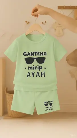 SALE ALERT! Stok Terbatas! 🚨 Jangan sampai kehabisan setelan paling viral ini! Desain super gemas dengan pesan 