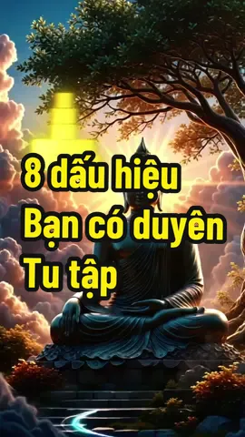 8 dấu hiệu bạn có dấu hiệu Tu tập #phatphap #tutap 