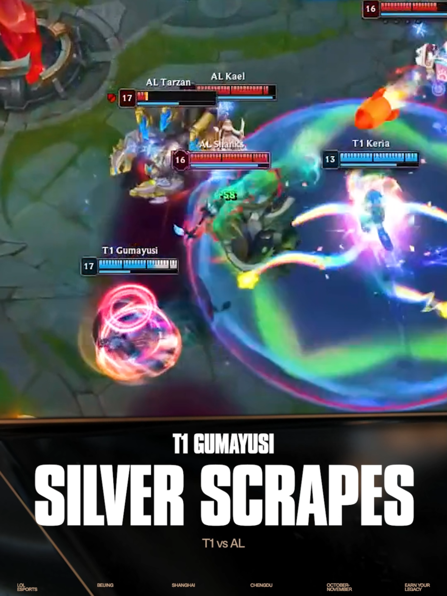 GUMA’S QUADRA SENDS US STRAIGHT TO SILVER SCRAPES! Match: T1 vs AL #Worlds2025 Quarterfinals Day 4 #leagueoflegends #lolesports