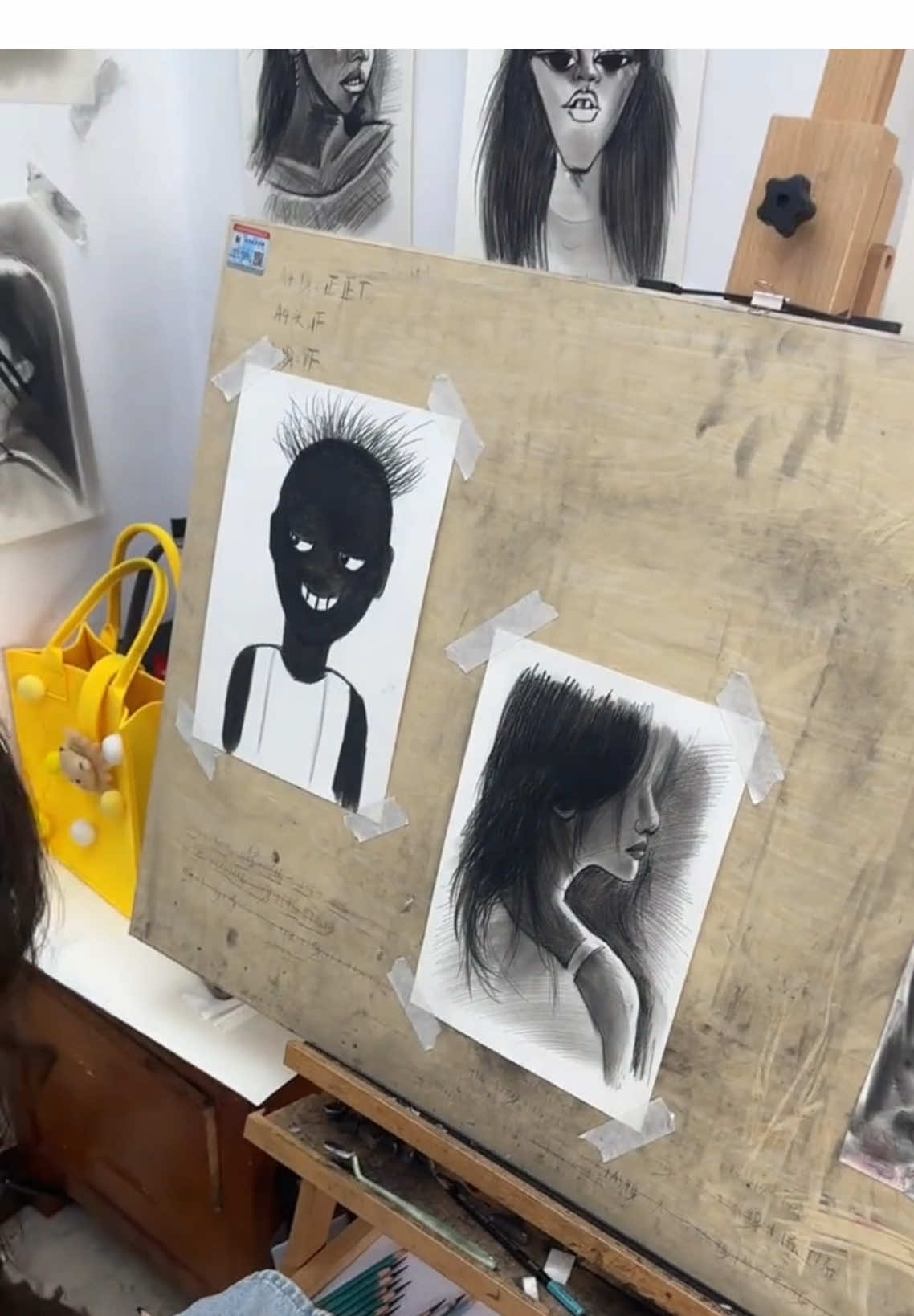 Bóng dáng của người cũ, nay hiện trên người cô ấy#vẽ #cảmxúc #art #họcvẽ #viral 