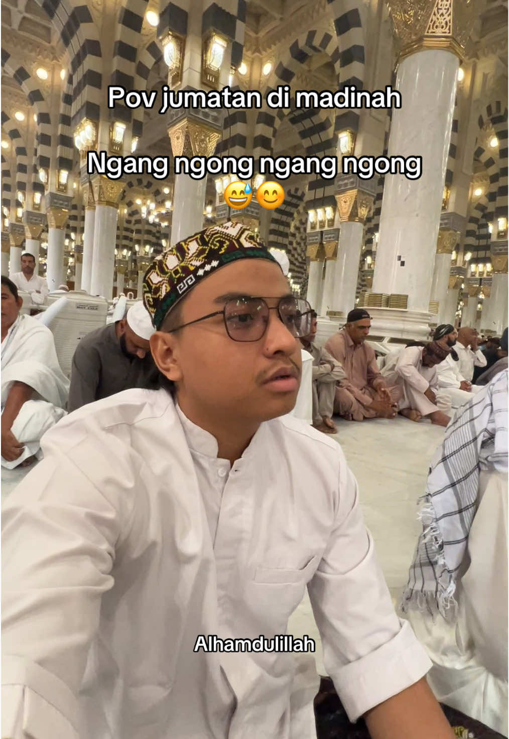 Jumatan di masjid nabawi...