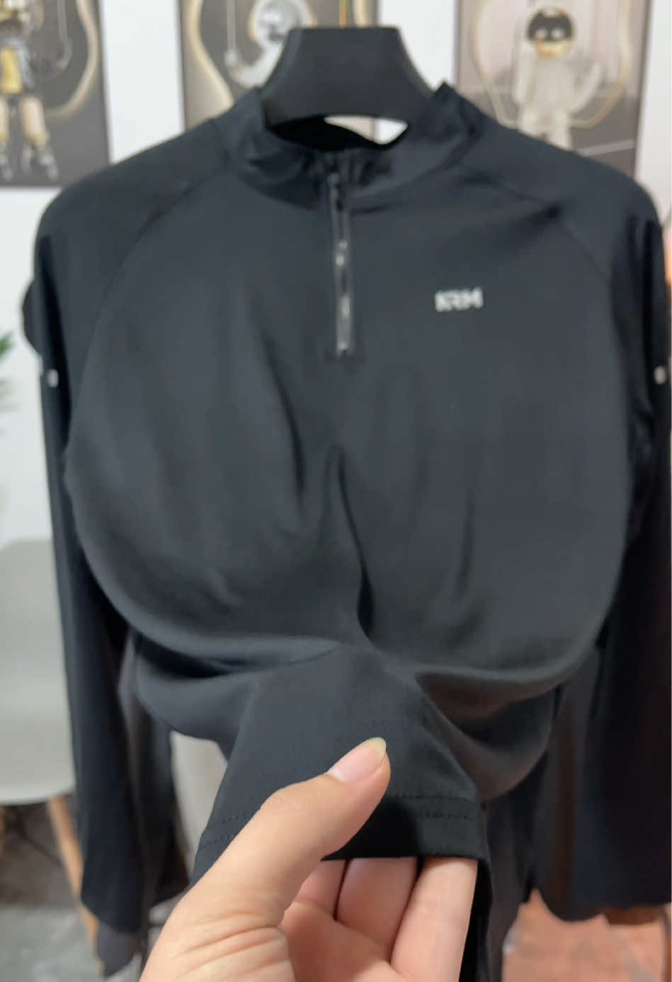 Áo Dài Tay Giữ Nhiệt ARM Cổ Zip #xuhuong #aodaitay #aogiunhiet #thoitrangnam #macdepmoingay 