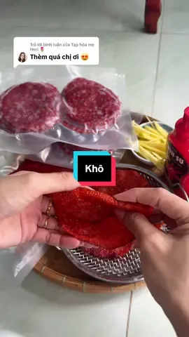 Trả lời @Tạp hóa mẹ Heri 🌷 khô cá thu #vairal #anhtrang0608 #ancungtiktok #khocathudo 
