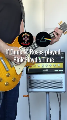 Guns N' Floyders - Sweet Child O' Time - @LAVAMUSIC Lava Studio #guitar #fyp #LearnOnTikTok 