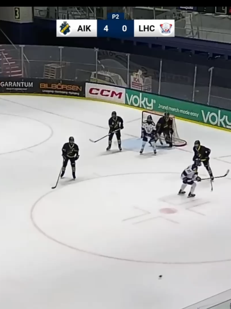 Mål. Loui Sigfridsson Assisst. Wilhelm Tegnered Silfverduk och Philip Karlsson