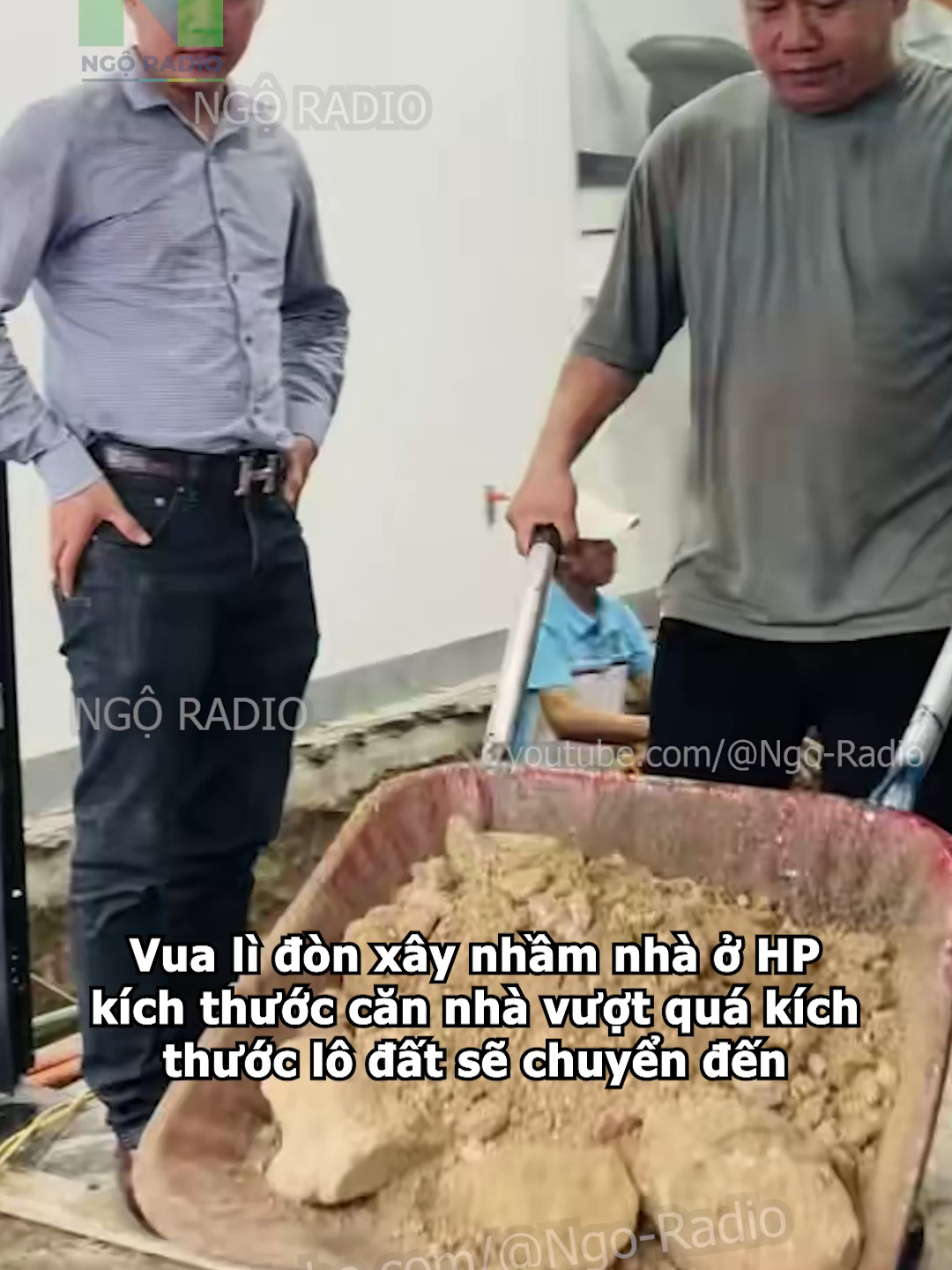 Vua lì đòn xây nhầm nhà ở HP kích thước căn nhà vượt quá kích thước lô đất sẽ chuyển đến#viraltiktok #tintuc #ngoradio #cuocsong #phapluat #xaydung