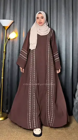 Masya Allah bgus bngt😍rekomended sih dgn hrga sgitu tpi udh dpt abaya bordir kaya gini🤭 #abaya  #abayastyle  #abayaouter  #abayacantik  #abayaterbaru 