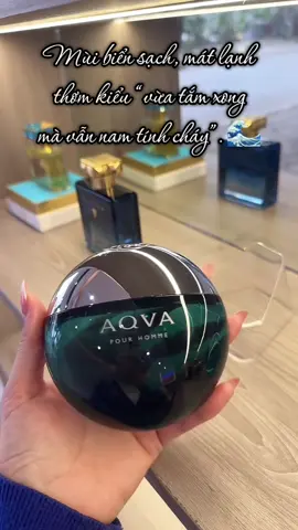 Nếu tìm mùi hương sạch sẽ, mát mẻ mà vẫn lịch lãm – thì đây chính là Aqva #phungnuochoact #nuochoa #perfume #cantho 