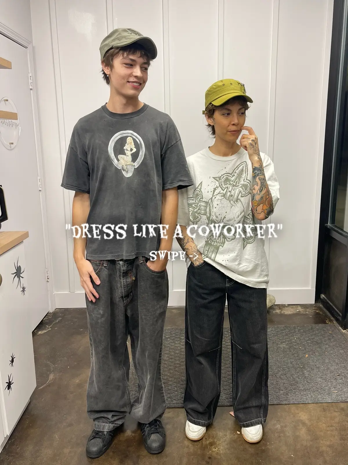 it's spirit week at the salon & the theme yesterday was 