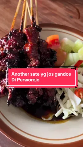Yg lagi lewat jalan deandeles mampir si kata ku mah.. #kuliner #purworejo #sate #satekambing #fyp 