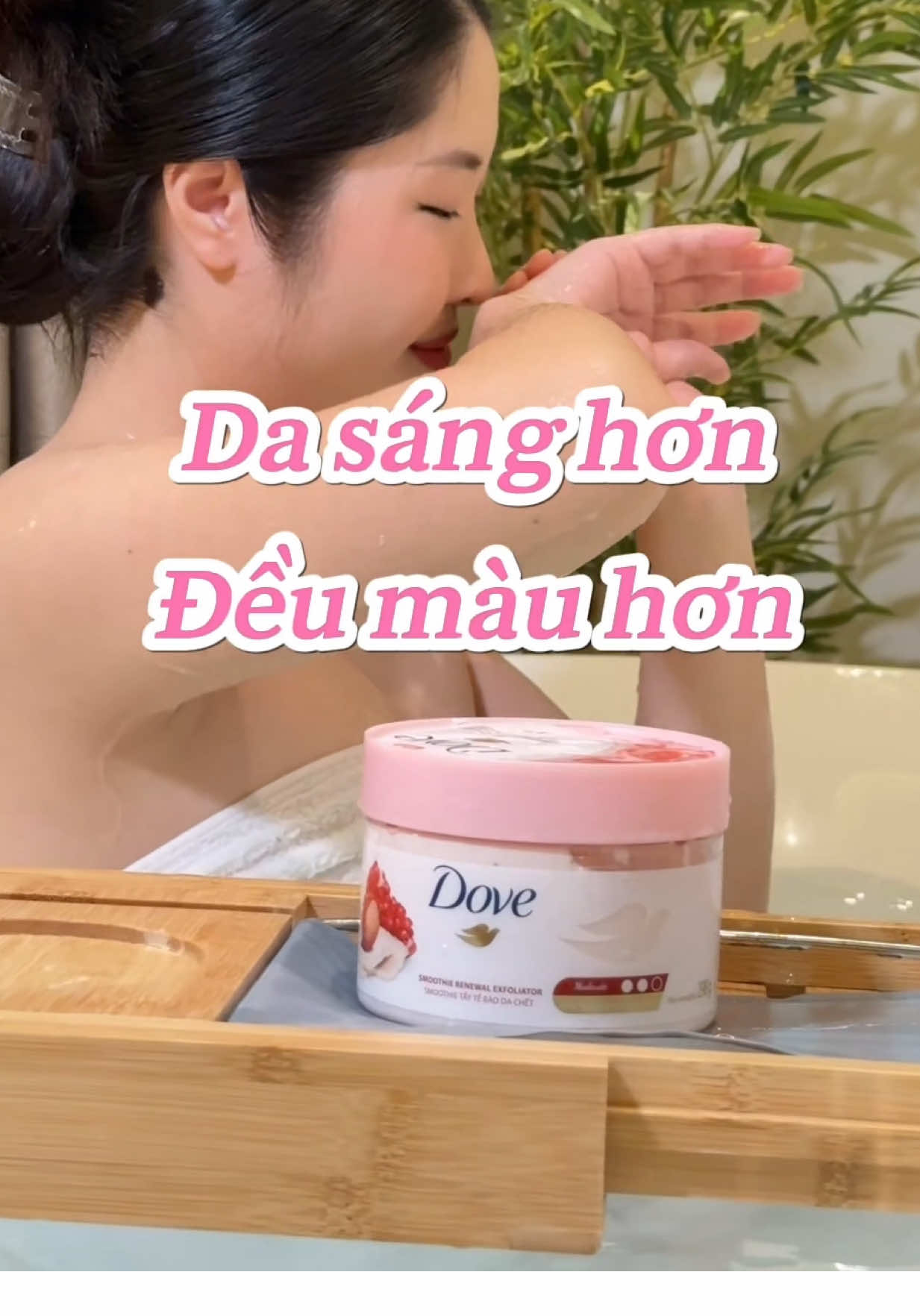 Thứ sáu mọi người thường làm gì? Mình thì sẽ chăm sóc bản thân để tẩy hết xì trét #thu6cungdove #dovescrubs #taydabodydove #HợptáccùngUnilever 