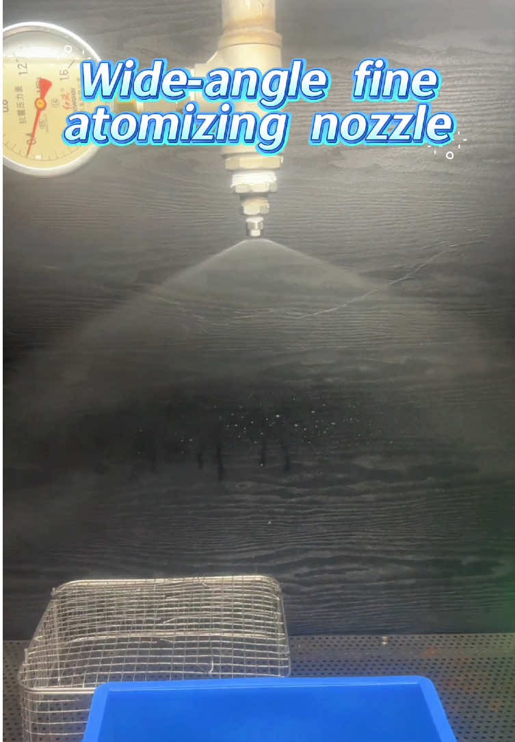 Wide angle fine atomizing nozzle #nozzle #spray #spraynozzle #supplier #B2B 