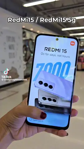 #redmi15series5000มีทอน #Redmi15 5g #Redmi15