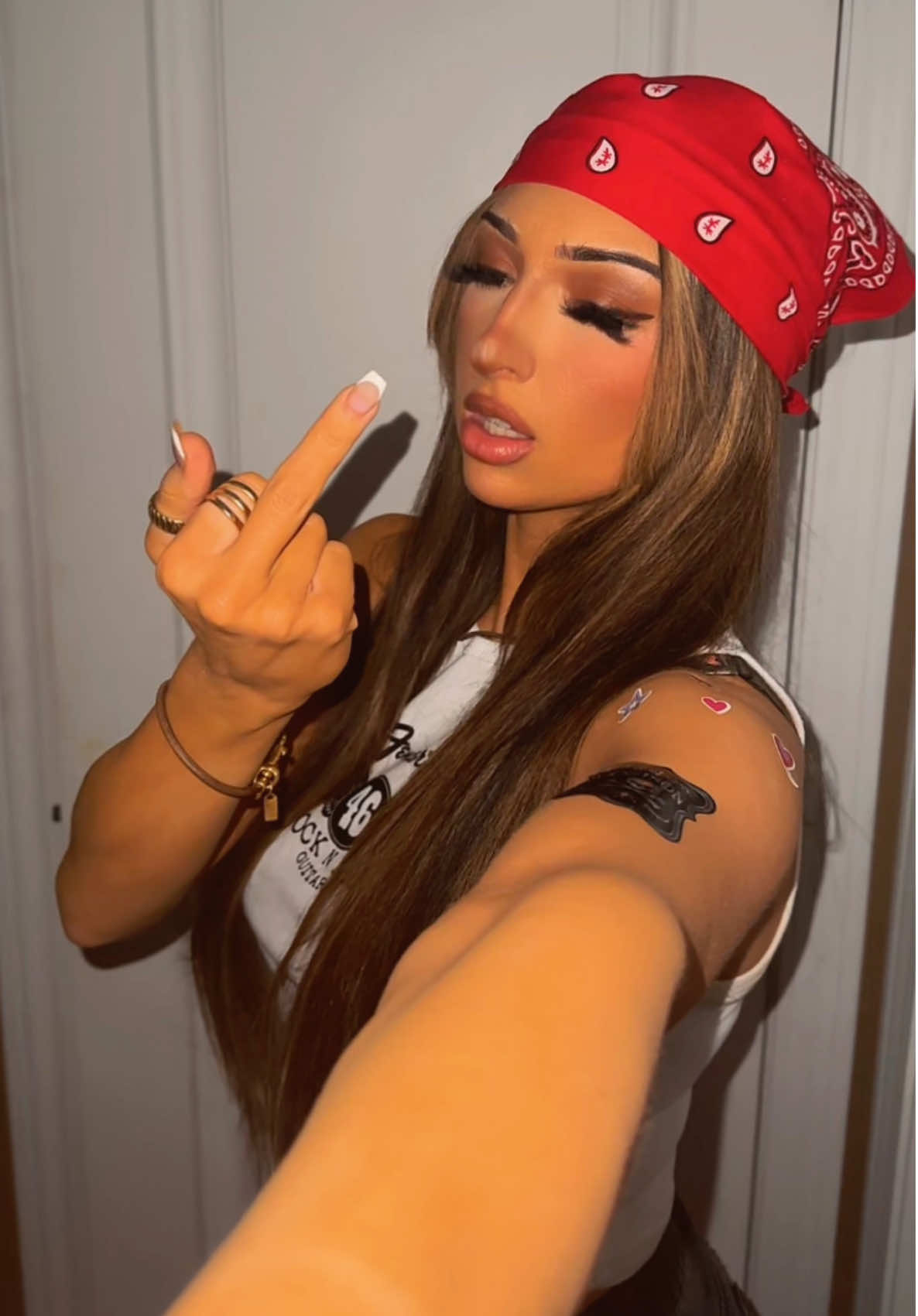 I love this trend!!!🙂 #fyp #trend #middlefingerup #foryoupage #lolz 