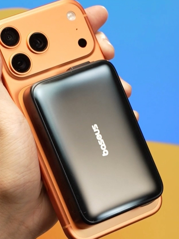 CHARGE TWO DEVICES AT ONCE with the magnetic power bank! Built-in cable and the ability to charge itself wirelessly. Baseus PicoGo AM61 🔗 in bio. ⚡ 25W Qi2.2 Wireless ⚡ 45W USB-C Wired ⚡ Multi-Device | 10,000mAh ⚡ Advanced Cooling ⚡ Strong Magnetic Grip #baseus #baseuspicogo #qi2 #qi #powerbank #fastcharging #wirelesscharging#portablecharger #iphone #iphone17promax