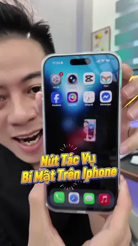 Bí mật trên nút Action Button điện thoại Iphone #loctomo #loctomo9 #LearnOnTikTok #thanhcongnghe #iphone 