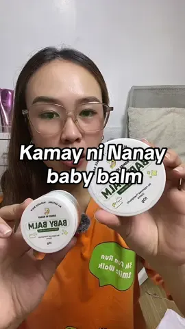 Iwas halak and ubo na talaga ang baby ko simula ng ginamit ko itong KAMAY NI NANAY BABY BALM! #kamayninanay #kamayninanaybabybalm #massagebalm #babybalm #kamayninanayvaporub 