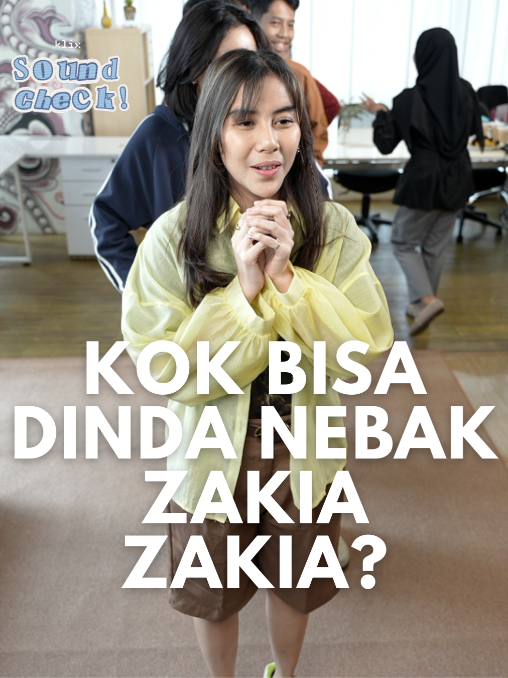 Klix kali ini main bareng cast Sosok Ketiga Lintrik! 🎬 Jangan lupa nonton filmnya mulai 6 November di bioskop, ya! #KlixSoundCheck #KlixDigital