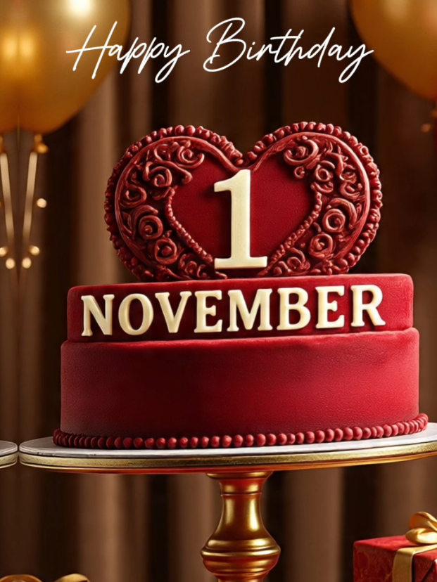 1 NOVEMBER BIRTHDAY SONG🎂,  HAPPY BIRTHDAY🎂🎉🎁, 1 NOVEMBER TIKTOK, #ppppppppppppppp #happybirthdayguys #tik_tok #fyp #foryou 