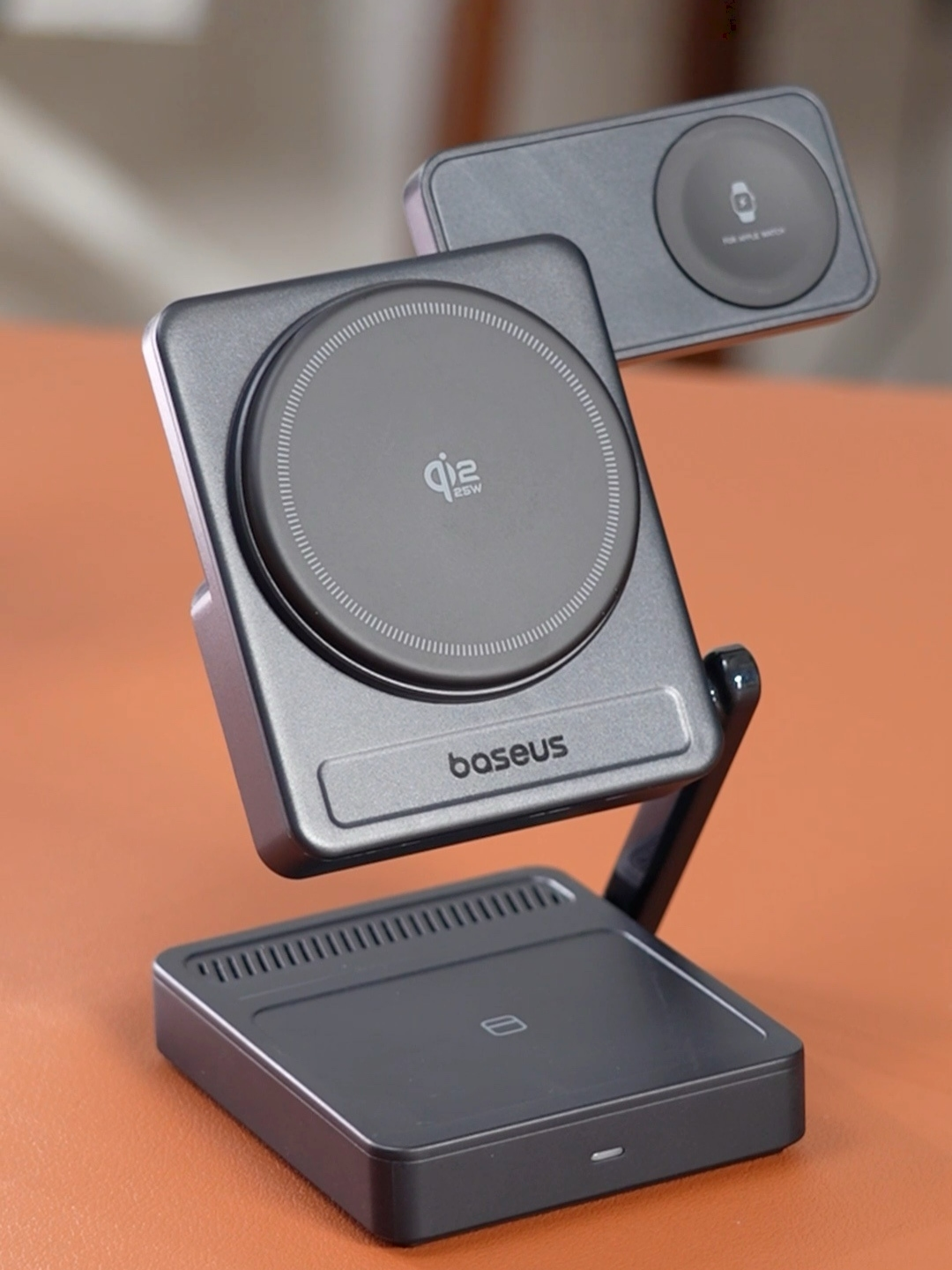 Travel smarter with serious power, meet the PicoGo AF21, 3-in-1 Charging Station. 🔗 in profile bio. ⚡ Wirelessly charge iPhone, Apple Watch & AirPods at once. ⚡ 25W Qi2.2 fast charging with MagSafe magnetic alignment. ⚡ Compact, foldable & travel-ready, 2.97 × 3.15 × 1.5 in, 0.56 lb #baseus #picogo #wirelesscharger #chargingstation #magsafe #qi2 #fastcharging #iphone #iphone17promax