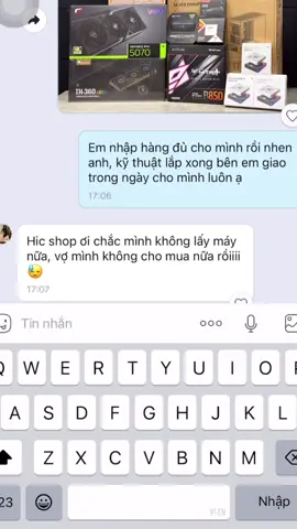 Miễn khách vui là được 😋 #sunnyhitechhcmquan10 #buildpc #pcsaigon #trend 