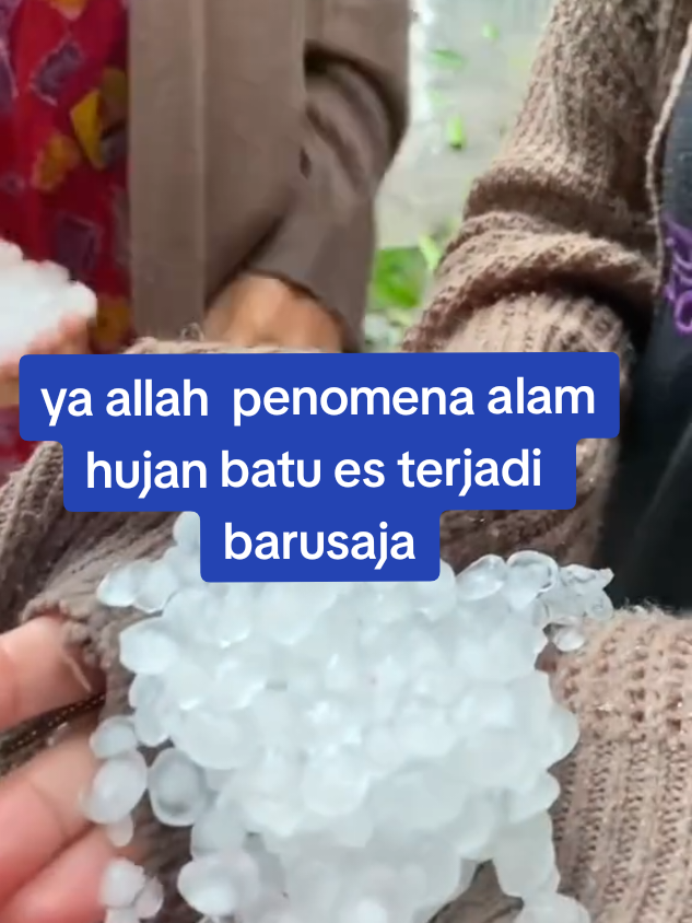 telah terjadi hukan batu es di banten#hujanesbatu #kotatangerangbanten 